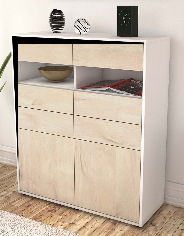 Highboard Jolina, Zeder Seite (92x108x35cm) - Dekati GmbH