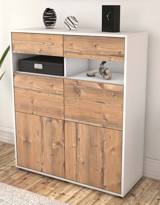 Highboard Juliana, Pinie Seite (92x108x35cm) - Dekati GmbH