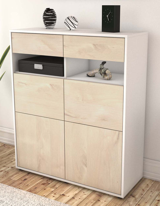 Highboard Juliana, Zeder Seite (92x108x35cm) - Dekati GmbH