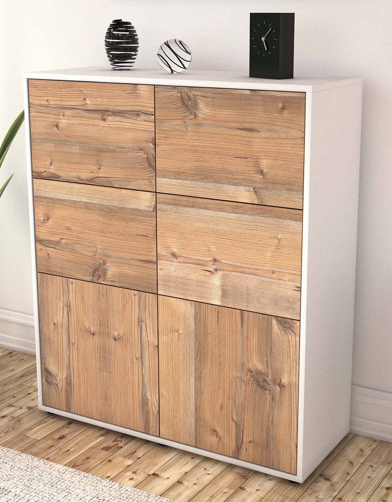 Highboard Julietta, Pinie Seite (92x108x35cm) - Dekati GmbH