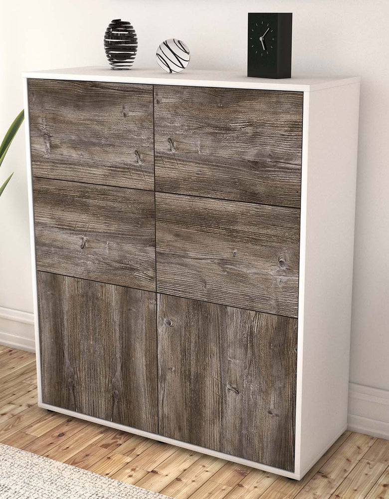 Highboard Julietta, Treibholz Seite (92x108x35cm) - Dekati GmbH