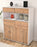 Highboard Karolin, Pinie Seite (92x108x35cm) - Dekati GmbH