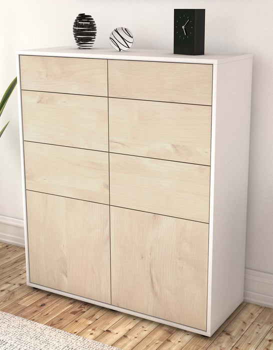 Highboard Katia, Zeder Seite (92x108x35cm) - Dekati GmbH