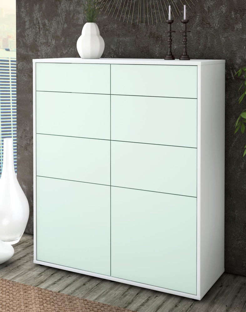 Highboard Katia, Mint Seite (92x108x35cm) - Dekati GmbH