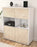 Highboard Katyna, Zeder Seite (92x108x35cm) - Dekati GmbH