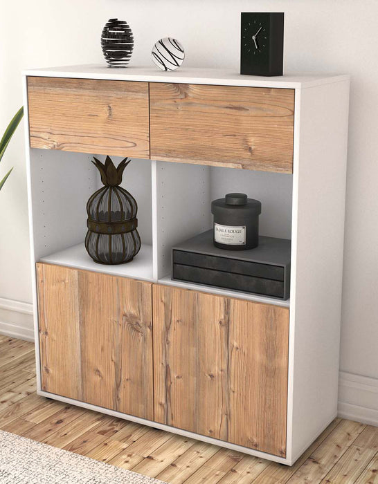 Highboard Ketty, Pinie Seite (92x108x35cm) - Dekati GmbH