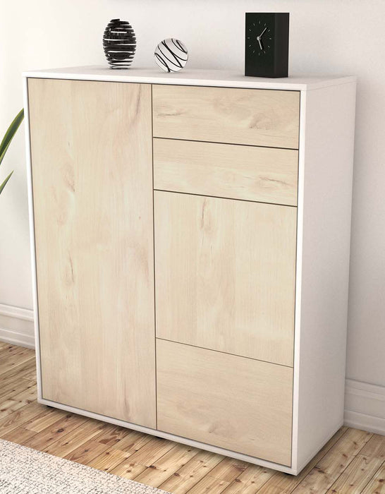 Highboard Kiara, Zeder Seite (92x108x35cm) - Dekati GmbH