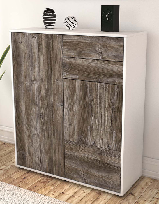 Highboard Kiara, Treibholz Seite (92x108x35cm) - Dekati GmbH