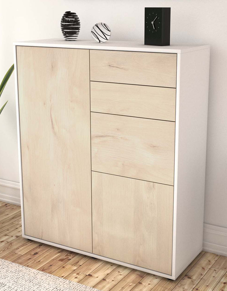 Highboard Kira, Zeder Seite (92x108x35cm) - Dekati GmbH