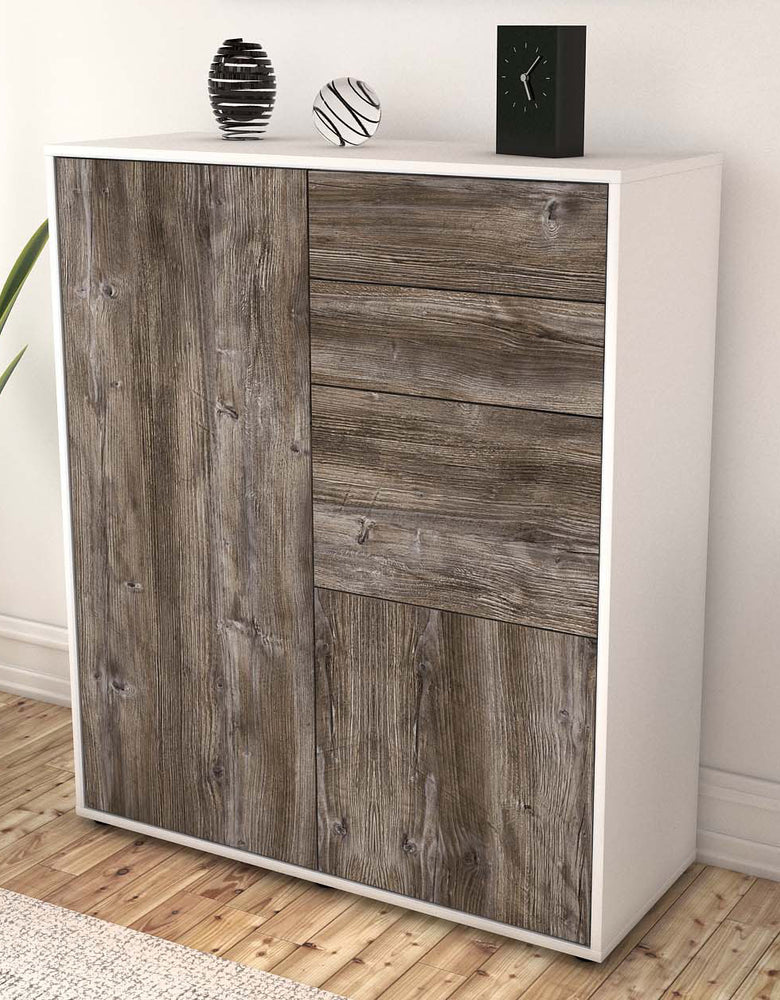 Highboard Kira, Treibholz Seite (92x108x35cm) - Dekati GmbH