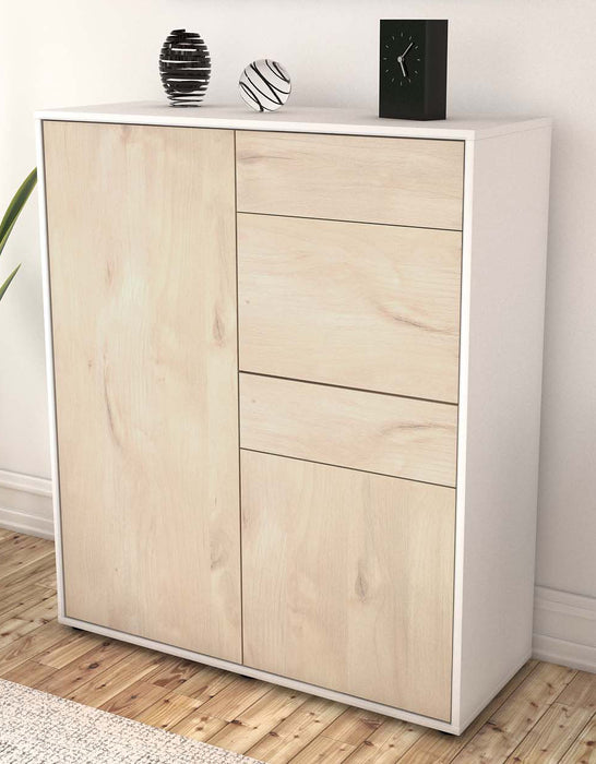 Highboard Laetitia, Zeder Seite (92x108x35cm) - Dekati GmbH