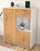 Highboard Larina, Eiche Seite (92x108x35cm) - Dekati GmbH