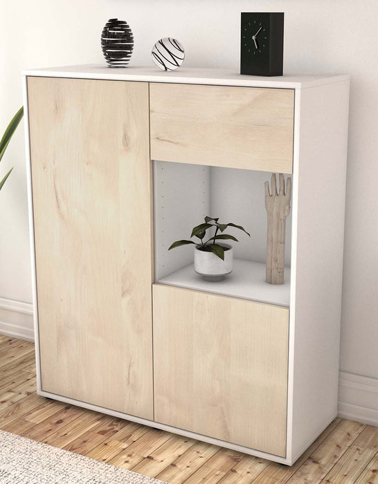 Highboard Larina, Zeder Seite (92x108x35cm) - Dekati GmbH