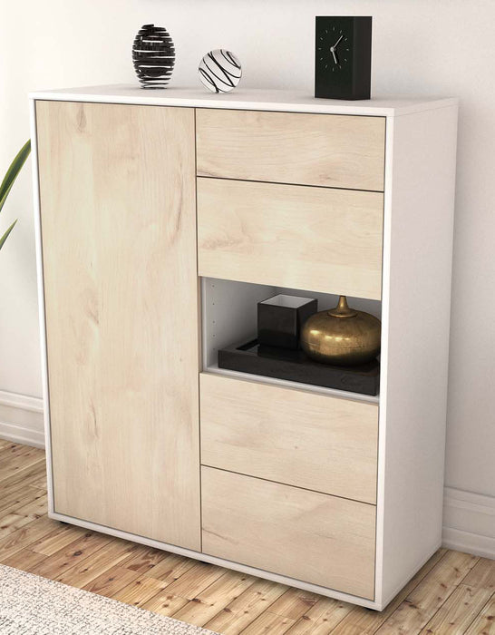 Highboard Larissa, Zeder Seite (92x108x35cm) - Dekati GmbH