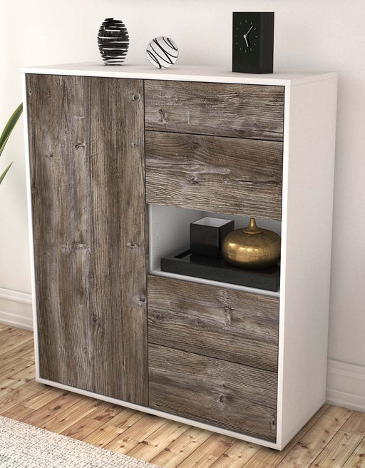 Highboard Larissa, Treibholz Seite (92x108x35cm) - Dekati GmbH