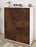 Highboard Laura, Rost Seite (92x108x35cm) - Dekati GmbH