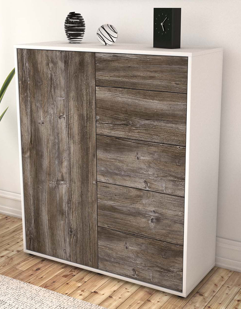 Highboard Laura, Treibholz Seite (92x108x35cm) - Dekati GmbH