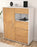 Highboard Lavinia, Eiche Seite (92x108x35cm) - Dekati GmbH