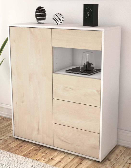 Highboard Lavinia, Zeder Seite (92x108x35cm) - Dekati GmbH