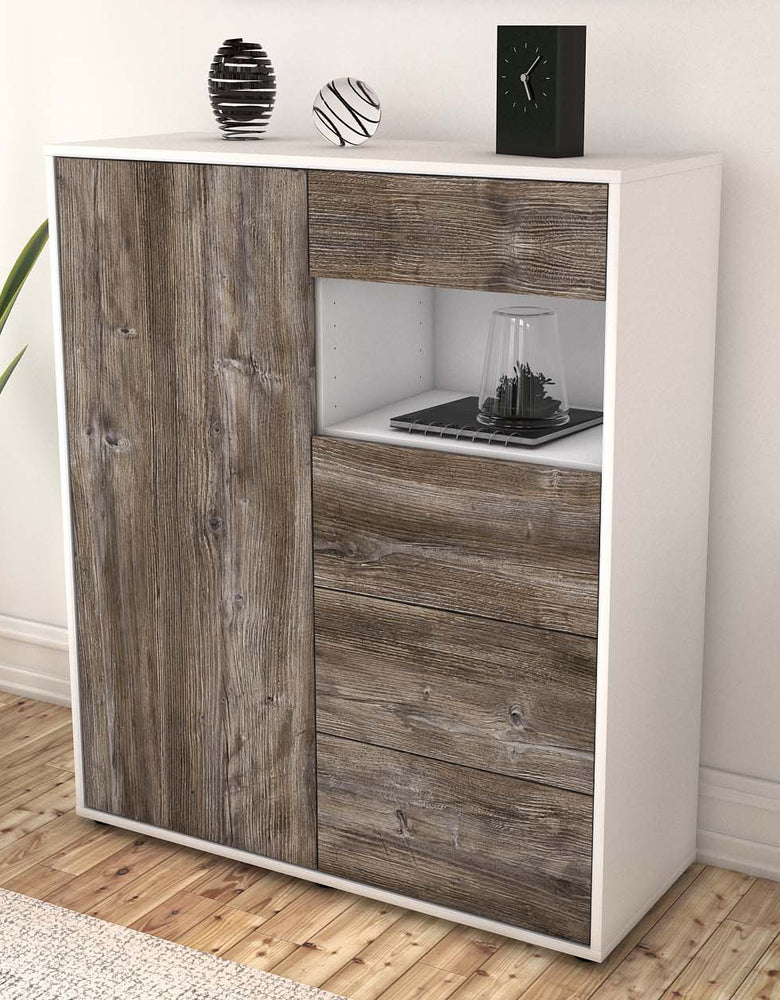 Highboard Lavinia, Treibholz Seite (92x108x35cm) - Dekati GmbH