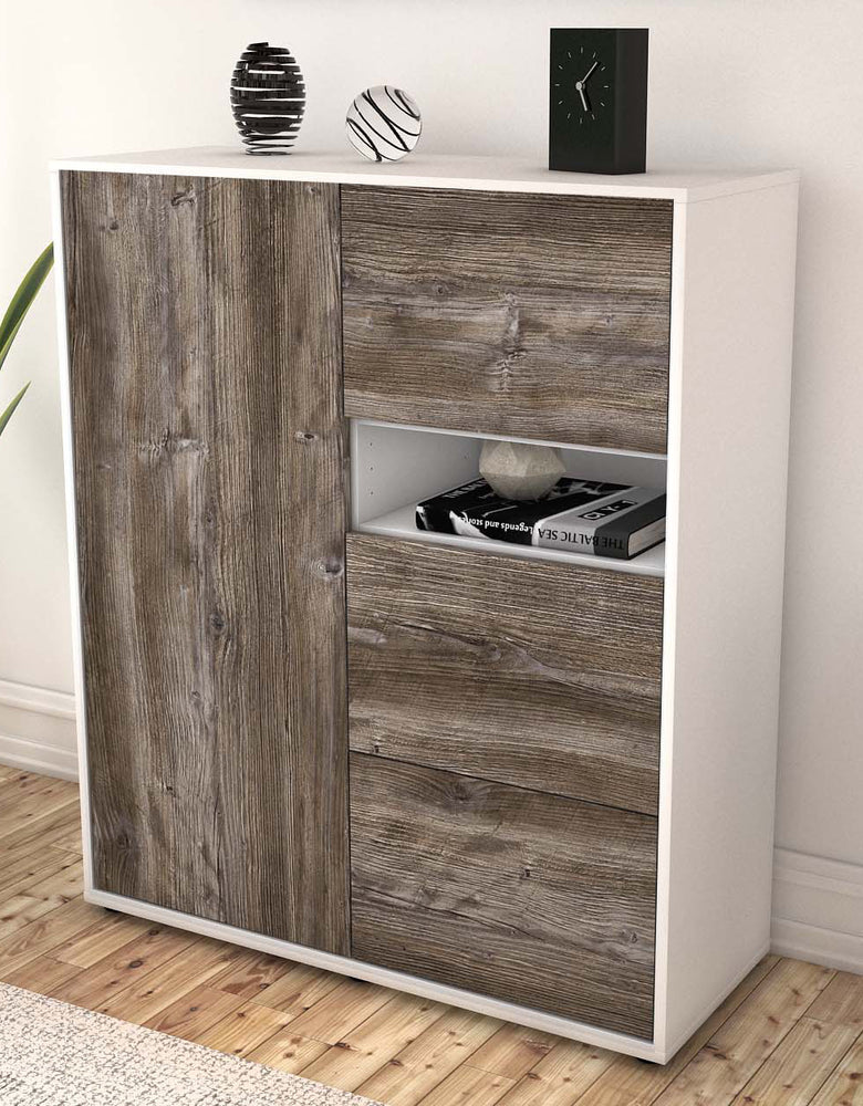 Highboard Leana, Treibholz Seite (92x108x35cm) - Dekati GmbH