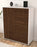 Highboard Leandra, Walnuss Seite (92x108x35cm) - Dekati GmbH