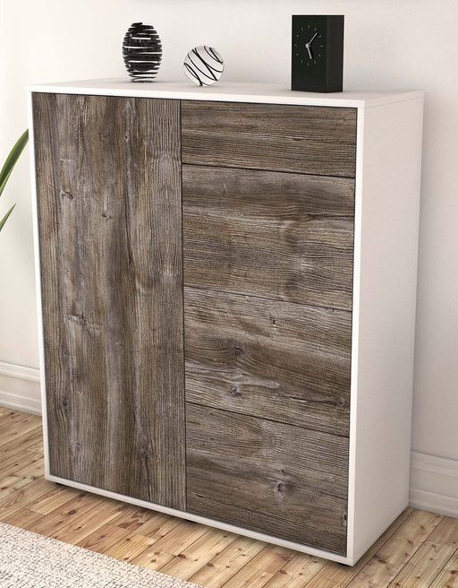 Highboard Lelia, Treibholz Seite (92x108x35cm) - Dekati GmbH