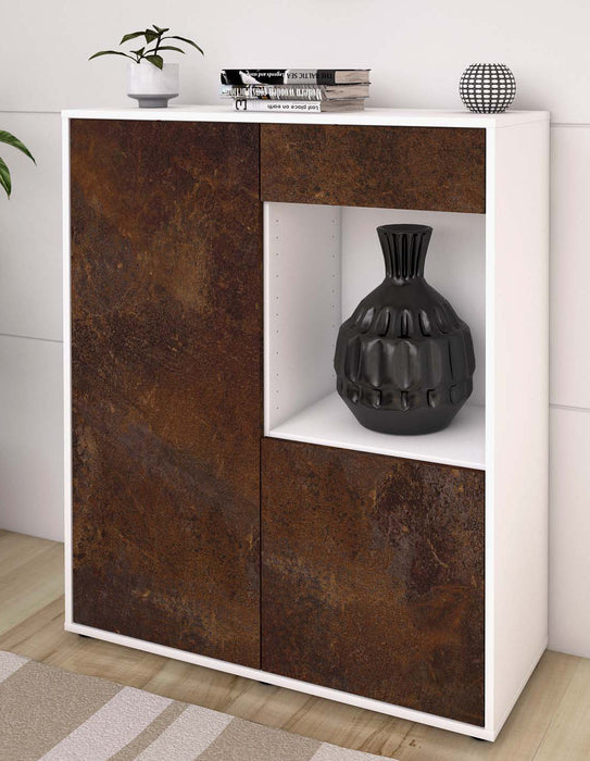 Highboard Lena, Rost Seite (92x108x35cm) - Dekati GmbH