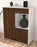 Highboard Lena, Walnuss Seite (92x108x35cm) - Dekati GmbH