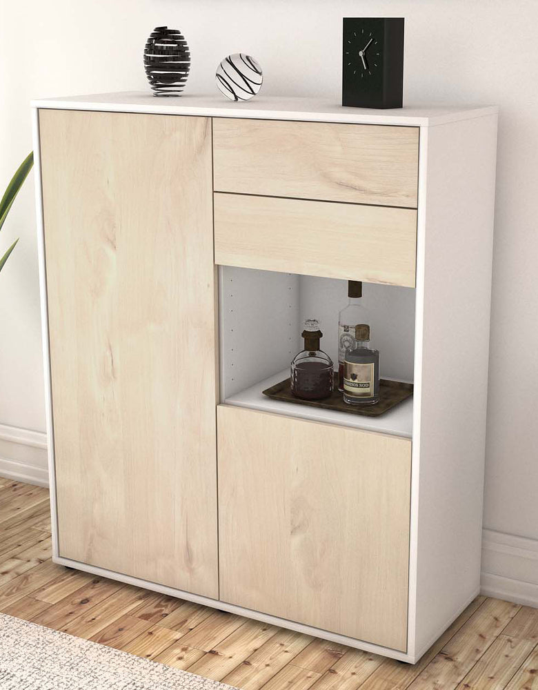 Highboard Leona, Zeder Seite (92x108x35cm) - Dekati GmbH