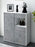 Highboard Leoni, Beton Seite (92x108x35cm) - Dekati GmbH