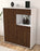 Highboard Leoni, Walnuss Seite (92x108x35cm) - Dekati GmbH