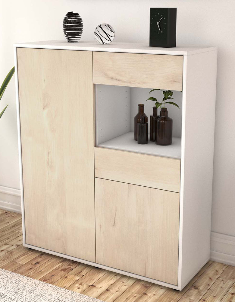 Highboard Leoni, Zeder Seite (92x108x35cm) - Dekati GmbH