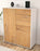 Highboard Leonora, Eiche Seite (92x108x35cm) - Dekati GmbH