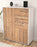 Highboard Letizia, Pinie Seite (92x108x35cm) - Dekati GmbH