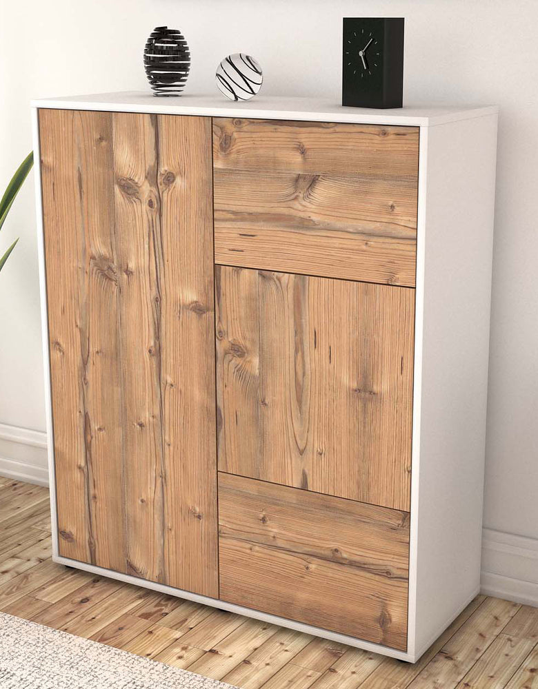 Highboard Lia, Pinie Seite (92x108x35cm) - Dekati GmbH