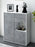 Highboard Lilia, Beton Seite (92x108x35cm) - Dekati GmbH