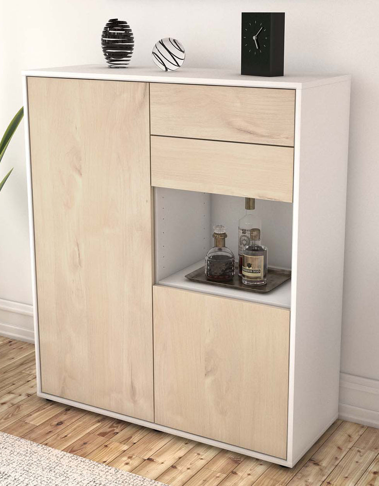 Highboard Lilia, Zeder Seite (92x108x35cm) - Dekati GmbH