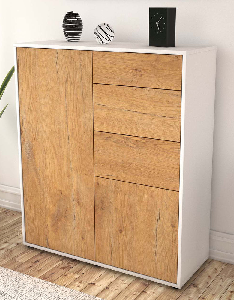 Highboard Linda, Eiche Seite (92x108x35cm) - Dekati GmbH