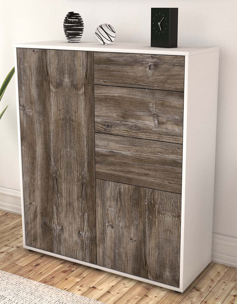 Highboard Linda, Treibholz Seite (92x108x35cm) - Dekati GmbH