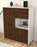 Highboard Liridona, Walnuss Seite (92x108x35cm) - Dekati GmbH