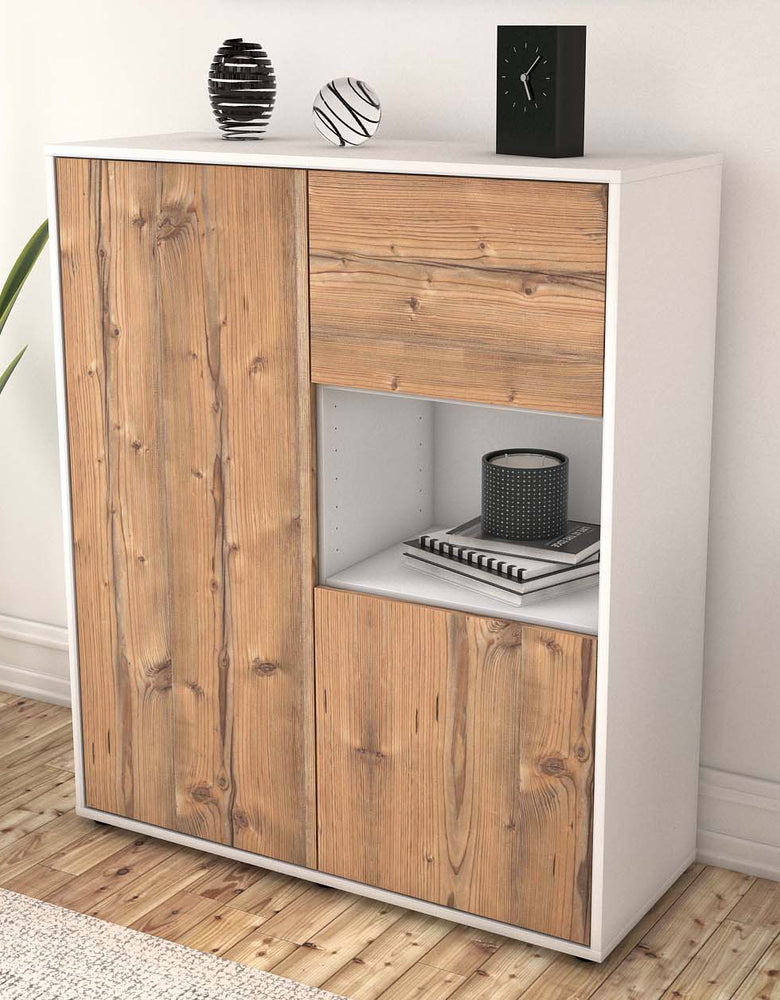 Highboard Liridona, Pinie Seite (92x108x35cm) - Dekati GmbH