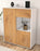 Highboard Lisa, Eiche Seite (92x108x35cm) - Dekati GmbH