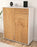 Highboard Lisann, Eiche Seite (92x108x35cm) - Dekati GmbH