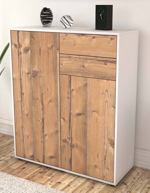 Highboard Lisann, Pinie Seite (92x108x35cm) - Dekati GmbH