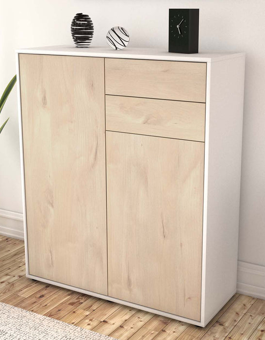 Highboard Lisann, Zeder Seite (92x108x35cm) - Dekati GmbH