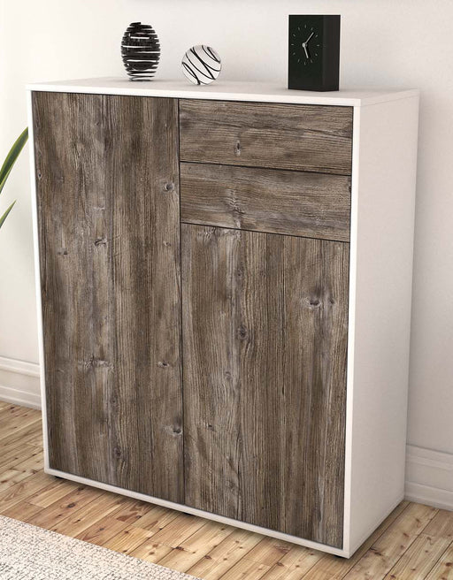 Highboard Lisann, Treibholz Seite (92x108x35cm) - Dekati GmbH