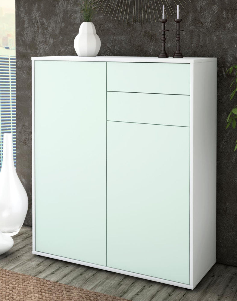 Highboard Lisann, Mint Seite (92x108x35cm) - Dekati GmbH