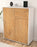 Highboard Loana, Eiche Seite (92x108x35cm) - Dekati GmbH