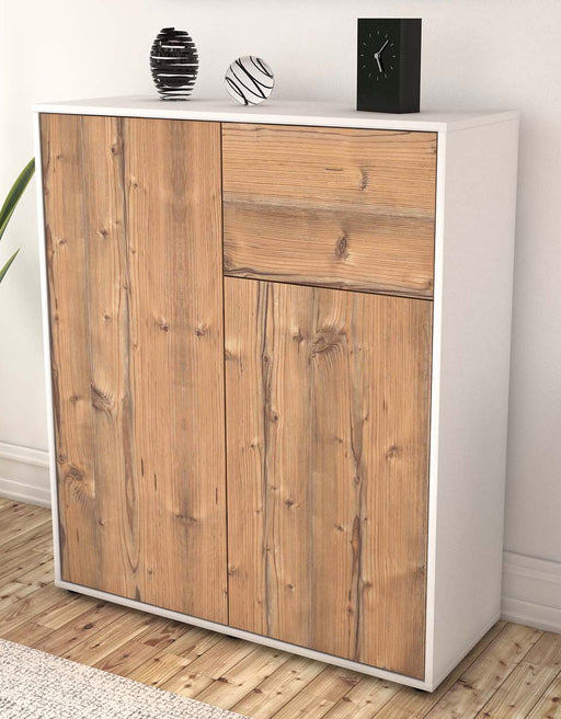 Highboard Loana, Pinie Seite (92x108x35cm) - Dekati GmbH